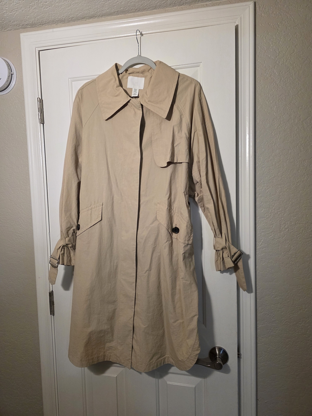 H&M Light Beige Trench Coat